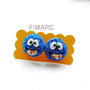 ''Elmo - Cookies Monster''-cercei pe ureche