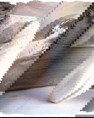 Batator de usa din metal alb antichizat