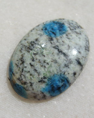 Cabochon jasper K2 (INDIA - lucrat manual) aprox 29x20x4.8 mm