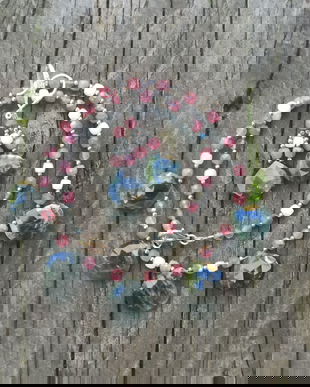 Set de bijuterii compus din colier și cercei din turmalina roz, labradorit, piatra lunii și briolete fațetate de ochi de soim