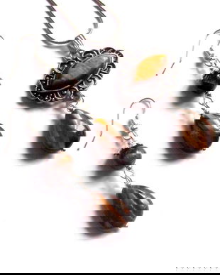 set cu ochi de tigru 39019