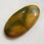 Cabochon ocean jasper (INDIA - lucrat manual) aprox 41.5x21.4x6 mm