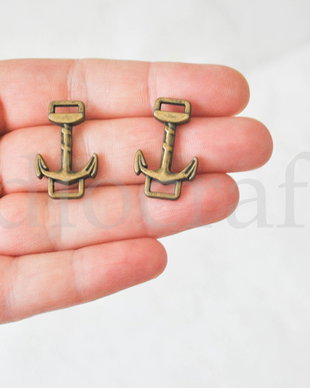 Link Ancora zamac bronz