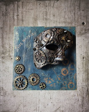 Tablou/decorațiune Steampunk 3D