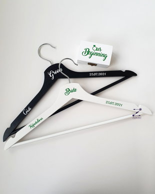 Umerase miri Bride Groom, umerase nunta cu nume, umerase nunta scris, umerase miri personalizate, umerase nunta elegante, umeras bride, umeras groom