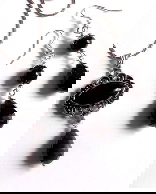 set cu onix si cristale 39022