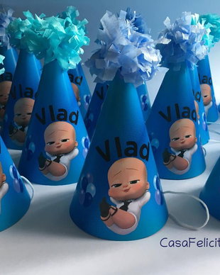 Coif petrecere Baby boss personalizabil