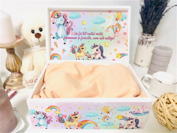 Cutie Amintiri Copii Personalizată - Little pony