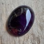 Cabochon ametist, 40x30 mm