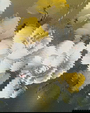 TABLOU DELICAT VINTAGE ,SEMNAT,ULEI/PANZA, FRANTA