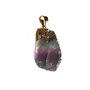 Pandantiv fluorit natural brut  30x15mm GSLAK-T 074.2