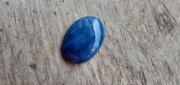 Cabochon opal albastru african 29x21 mm