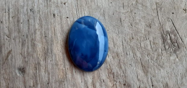 Cabochon opal albastru african 29x21 mm