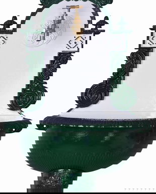 Cismea verde cu alb de perete