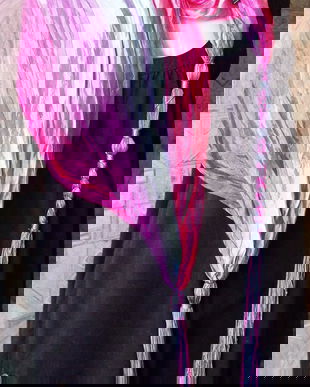 esarfa / brau / pareo cu ciucuri