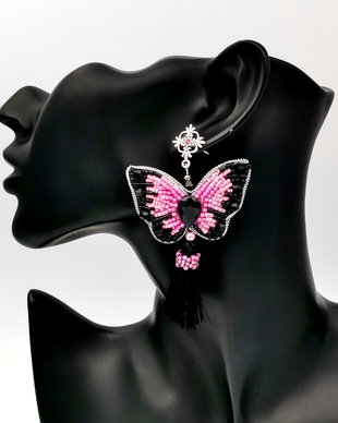 Rezervat Cercei - Pink Butterfly