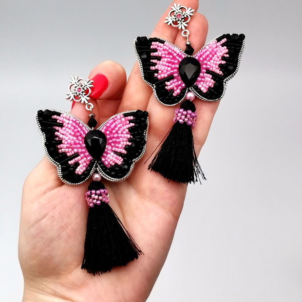 Rezervat Cercei - Pink Butterfly
