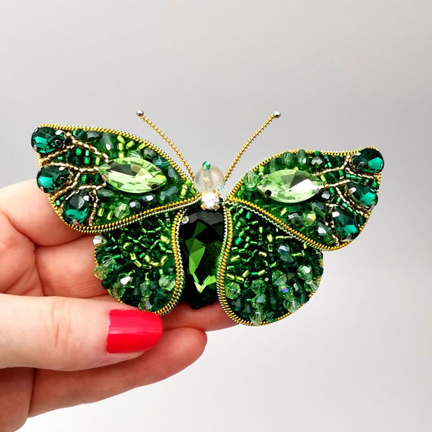 Rezervat Brosa 3D - Green Butterfly