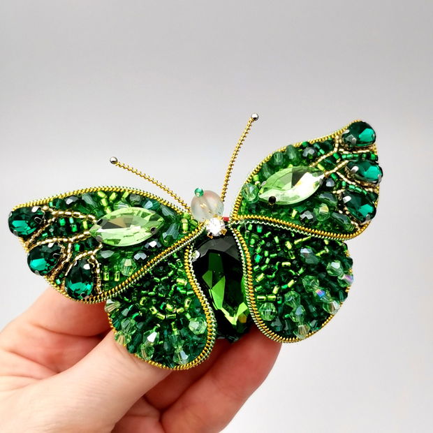 Rezervat Brosa 3D - Green Butterfly