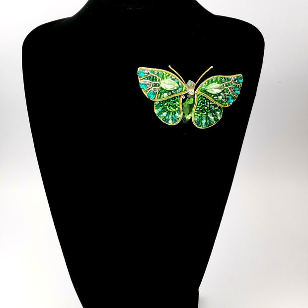 Rezervat Brosa 3D - Green Butterfly