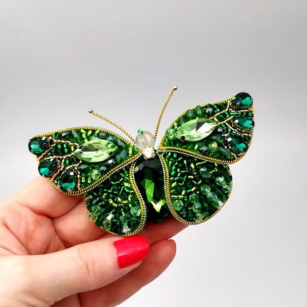 Rezervat Brosa 3D - Green Butterfly