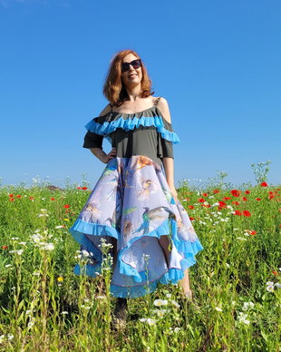 Rochie pentru o vară verde