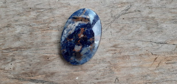 Cabochon sodalit, 36x24 mm