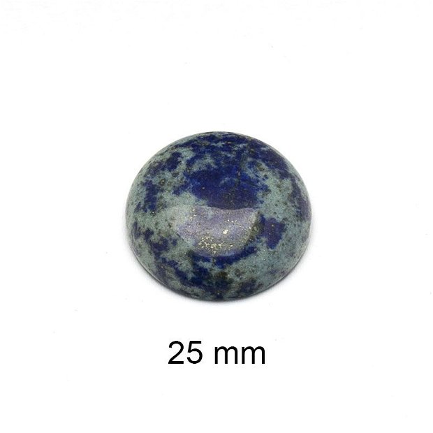 Cabochon Lapis Lazuli, 25 mm, A525