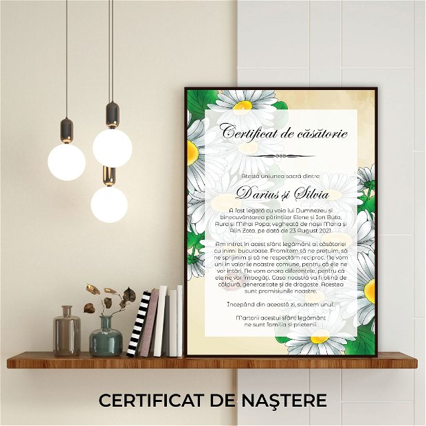 Certificat de căsătorie - MARGARETE