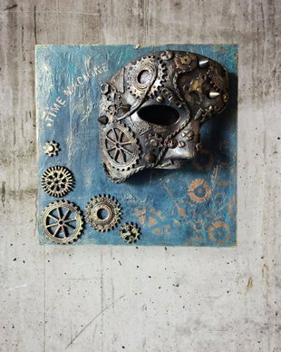 Tablou/decorațiune Steampunk 3D