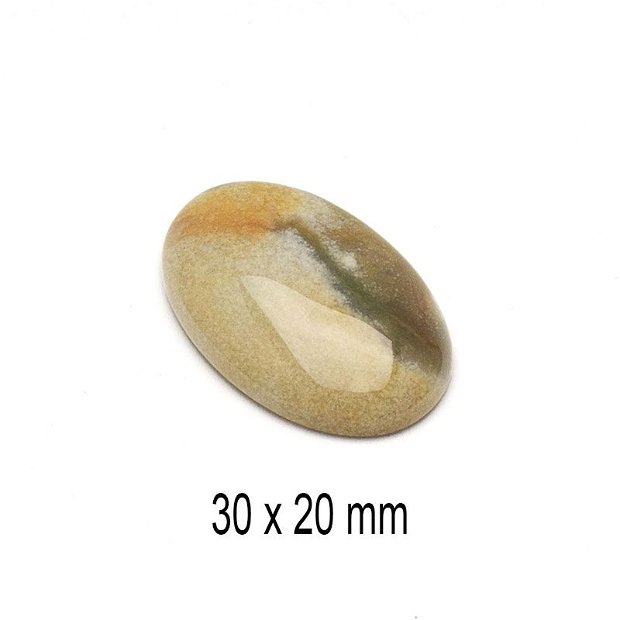 Cabochon Agata Indiana, 30 x 20 mm, A527