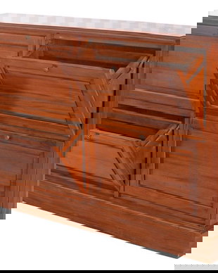 Pantofar din lemn mahon