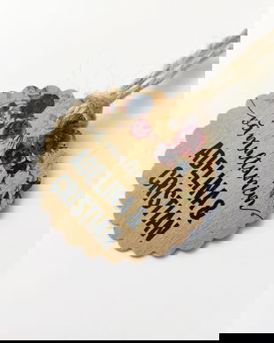 Etichete marturii nunta, flori, etichete bordo, etichete marturii kraft, etichete multumire mărturii, carton gros, perforate, nunta rustica, etichete marturii nunta sau botez