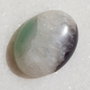Cabochon agata druzy aprox 24x17.5x8.5 mm