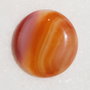 Cabochon carneol aprox 25x6 mm
