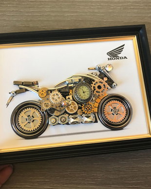 Motocicleta Honda Cod M 515, Cadouri masini, Tablouri masini si motociclete