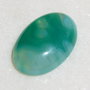 Cabochon agata verde "peisaj oceanic" aprox 30x20x7 mm