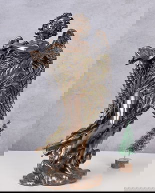 Statueta cu un inger pazitor