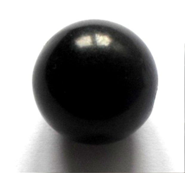 Margele plastic negru 18 mm