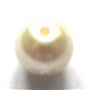 Margele plastic alb perlat 10 mm