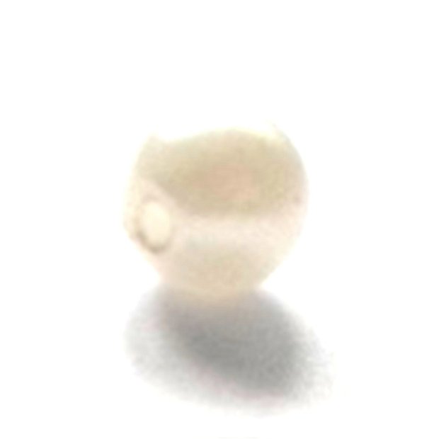 Margele plastic alb perlat 6 mm