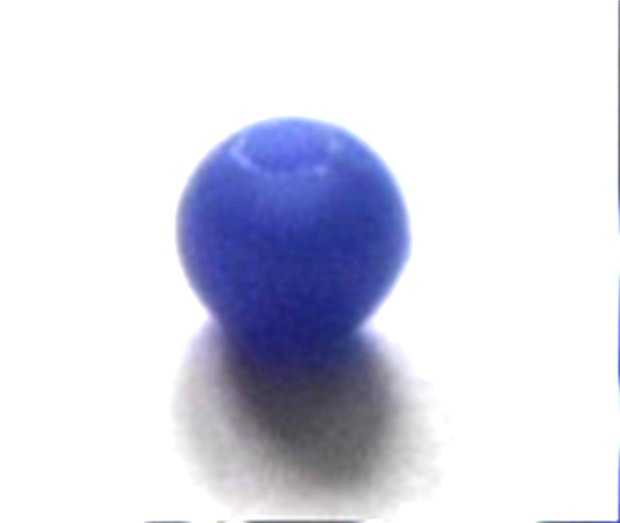 Margele plastic albastru 4 mm