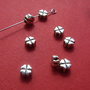 Charm trifoi cu 4 foi din argint .925 aprox 5x5x3 mm
