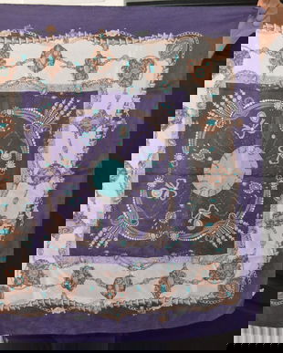 Esarfa din matase naturala