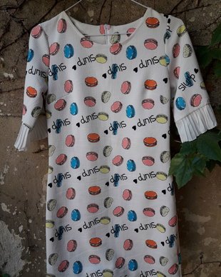 Rochie cu macarons-S
