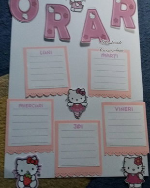 Orar Hello Kitty
