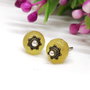 Cercei surub jad galben