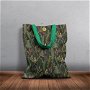 Geanta Handmade Tote Basic, Mulewear, Botanic Gradina Bunicii, Multicolor, 43x37 cm