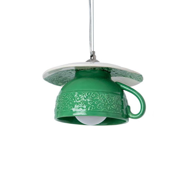 Lustra Deco Republic "ARMONIE DIN LUMINA" verde