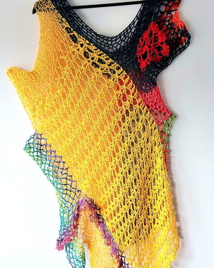 Tunica, poncho crosetata